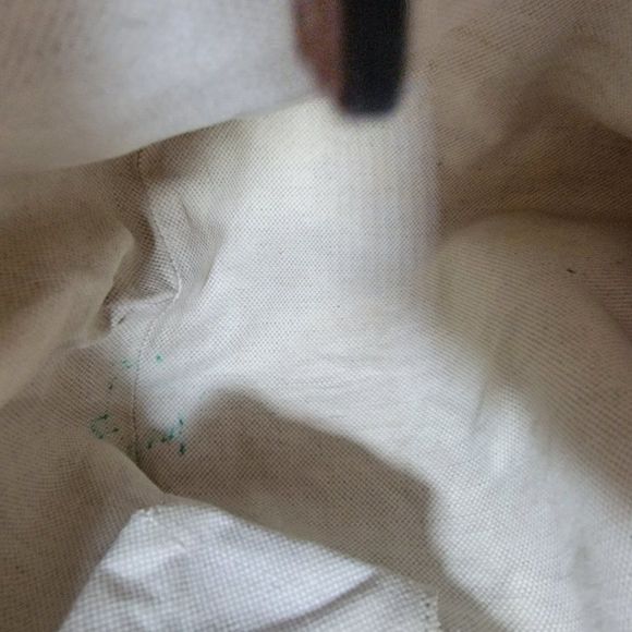 ❤️Host Pick❤️ Gucci Jolicoeur Stripe Tote/Bag Beige/Brown canvas- Monogrammed - Picture 5 of 6